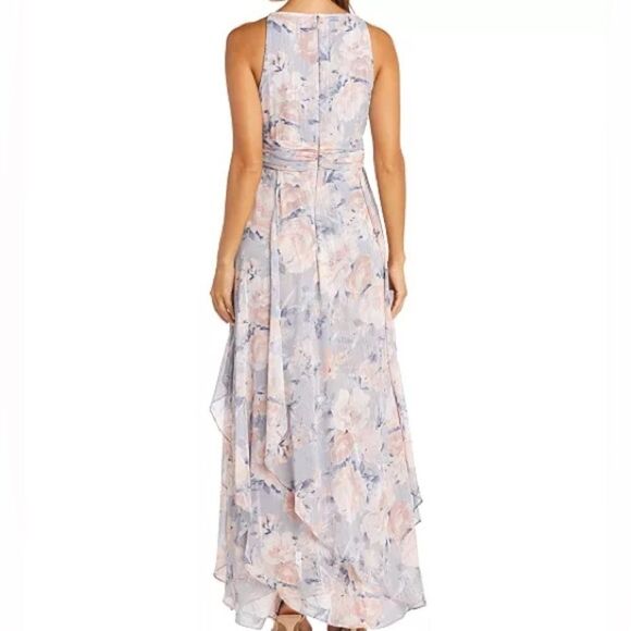 R & M RICHARDS
Women's Halter-Neck Floral-Print Long A-Line Dress NWT SZ 8 - Picture 2 of 16